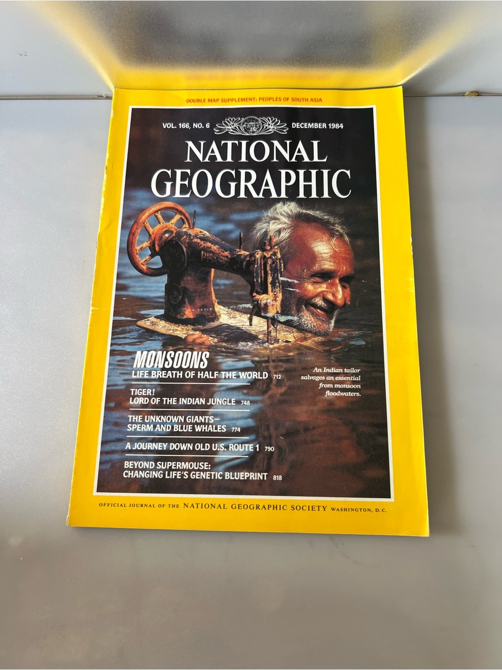 December 1984 issue of National Geographic magazine